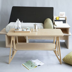 Everything original, whole birch, multi layer coffee table, designer brand, living room coffee table, coffee table, table and chair Assemble oak