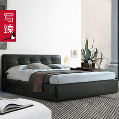 Beijing Zhen furniture modern minimalist design software Italy 1.8 meters double bed bed cloth Andrew 1800mm*2000mm No bed box Support structure