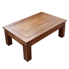 Shipping old elm wood coffee table simple window balcony window tatami platform Chinese table table table Naked wedding age Ready