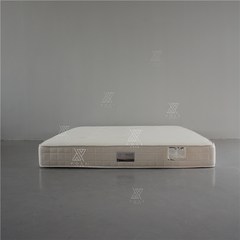 Pole Nordic Home Furnishing latex spring mattress mute 1.5 meters 1.8 meters and two coconut palm mattress Simmons 1500mm*2000mm Classic white 25cm thickness