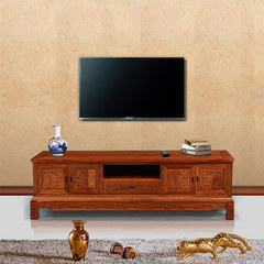 居博世新款红木电视柜 客厅非洲黄花梨电视柜 中式仿古实木地柜 整装 电视柜