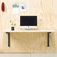 Curtain European INS minimalist design wall hanging desk, Nordic creative computer desk, desk, personality iron table Size, color, customizable
