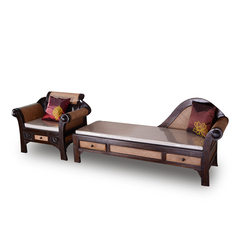 Thai style furniture Southeast Asian style handmade bamboo decorative crafts Home Furnishing sofa seats Other stool
