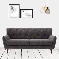 Moon of Scandinavian minimalist creative sofa seats size latex simple modern minimalist furniture combination apartment layout Foot Naked wedding age