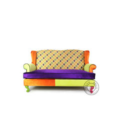 CASA GAIA 盖雅欧式美式拼布沙发 布艺客厅沙发家具多人位