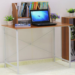 Simple assembly of desktop computer desk desk desk bookcase with student desk type economy Big flowered cedar
