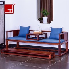 Tang Hui rosewood new Chinese style furniture, rosewood living room, solid wood sofa bed, modern Luo bed three sets New Chinese ocean bed More than 2 meters
