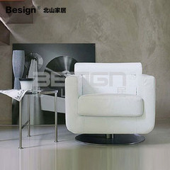 Beishan home package simple European style single cloth sofa, small apartment, single sofa, leisure sofa chair Single 90X85X80
