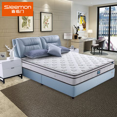 Xilinmen natural latex mattress mat 3D coconut palm spring mattress mattress 1.8 meters yunlang 1200mm*1900mm Light grey