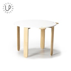 [TEDDY TABLE] children learn table, game table / block table / dining table / table / cute shape