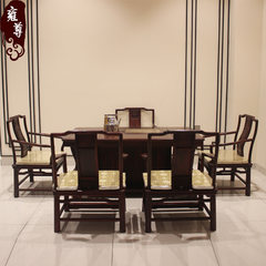 Yong Chun Indonesia Blackwood - New Chinese classical art mahogany furniture combination Dalbergia latifolia tea table