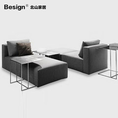 In Home Furnishing custom furniture washable cloth wood frame corner sofa combination chaise sofa living room Single 80X160X60