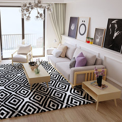 Japanese style fabric sofa, simple small apartment cloth sofa, double three people, Korean sofa combination Nordic style furniture combination Double 1680*930*850