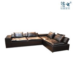 Leisurely cloud / Kai banquet 115/ head layer pearlescent skin corner head layer leather sofa / stainless steel / price spike counter Other Facing the sofa, the armrest is at the 3 position of the left