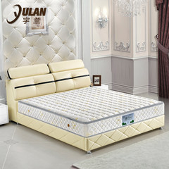 Yu Lan natural latex mattress spring soft coconut 1.5m dual-purpose bed 1.8 meters double economy 900mm*1900mm 3E coconut brown + hard steel spring + brocade