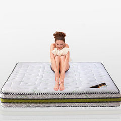 The latex mattress Simmons mat 1.5 1.8 meters green coconut dream dimension nine independent spring area 1500mm*2000mm 2 cm latex + nine zone independent pocket spring