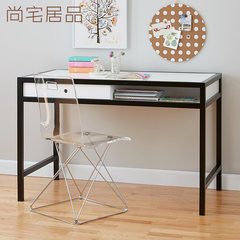 The new classical Chinese wooden desk creative children desk with drawer desk computer desk for student customization Wiping varnish