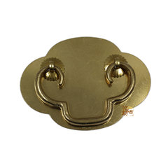 [Yi Gu Fang] bronze antique furniture antique handle door handle HTC-001 copper drawer Light grey