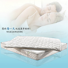The elegant furniture natural latex mattress soft type nine independent Simmons velvet fabric 1200mm*1900mm white