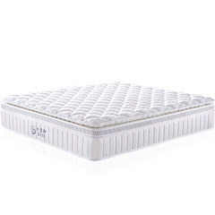 Natural latex independent spring mattress 1.51.8 meters simple fashion health care sleep bed mattress 1500mm*2000mm Milky white