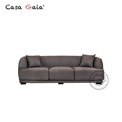 CASA GAIA this type of air cotton fashion designer three person sofa grey living room