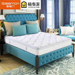 Blue and white latex mattress Xilinmen adjustable 1.2 meters 1.35 meters 1.5 meters 1.8 meters independent spring jute Simmons 1200mm*1900mm Picture color