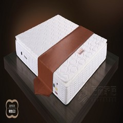 The latex mattress linen mattress 1.5 1.8 meters double Simmons spring mattress spring dual-purpose Brown 1500mm*2000mm Reference color