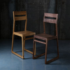Bump the original designer of Nordic wood house furniture designer villa oak walnut chair stool Canadian Maple