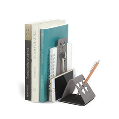 Umbra Shelf Rack Shelf Bookcase bookshelf iron dual-purpose penholder students creative Home Furnishing gray