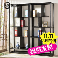 The new Chinese modern minimalist bookshelf shelf shelf shelf ashtree decorative furniture study Zen Single bookshelf