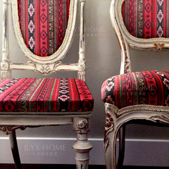 Table cloth chair cushion Chinese winter festive red chair pad hotel office computer chair cushion 40X40cm Thin 3cm bandage