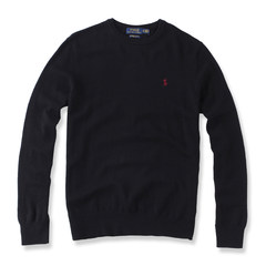 The United States Polo Ralph Lauren genuine Ralph Lauren winter men's T-shirt sweater S is expected to arrive in a week Black (Sunset)