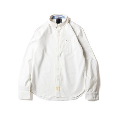RADIUM Oxford long sleeve shirt, man tide brand, original original color, self cultivation, Shawn Yue's same shirt S white