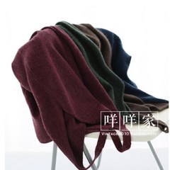 Feedback. Retro classic literary female in autumn and winter all-match pure rabbit hair wool vest skirt lengthen Sell out without replenishment Coffee color