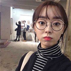 2017 autumn new women's Korean loose thin all-match striped shirt collar shirt female long sleeve shirt S White rush