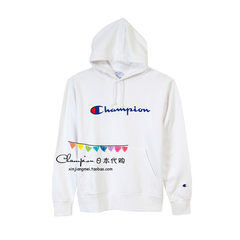 The Champion champion Hoodie and sportswear head Hoodie Jacket loose couple Japanese version S white