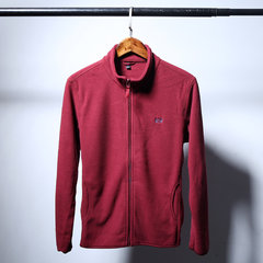 Gucci mens jacket type cardigan sweater autumn thin fleece end men's athletic Fleece Jacket 3XL Claret