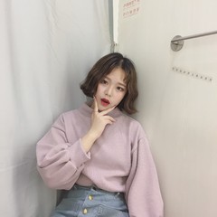 Ulzzang code 2017 Korean female Hooded Sweater loose thin coat all-match female student BF Harajuku wind F 4 Pink Purple