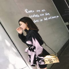 Mrs. CHINSTUDIO Hong Kong Wind solid color lace short windbreaker coat, female students waist slim coat S Short black windbreaker