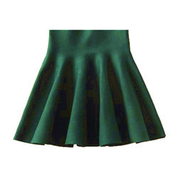 Short skirts, winter and winter women's knitted half skirt, winter backing skirt, fluffy skirt, a pleated skirt, umbrella skirt, winter skirt, winter skirt L (120 Jin ~130 Jin) Blackish green