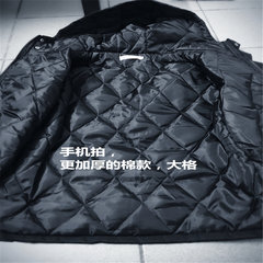 The wind in autumn and winter school BF Harajuku outdoor sports lovers cotton windbreaker submachine thickening cotton coat coat of female students S Cotton money (spot)