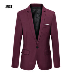 [] [than the double eleven day special offer concessions] autumn Korean Slim small suit 175/88A Claret