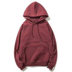 @ Aberdeen literary men fall New Mens Hoodie and cashmere turtleneck thick long sleeved jacket in winter. S Claret