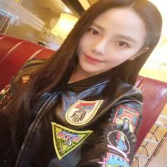 Autumn - Reds Li Yaoyang card Qi with the spirit of Social labeling leather jacket guy's men Male L Elegant black girl