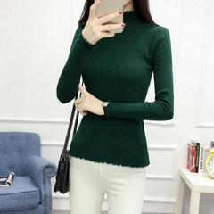 Autumn jacket Sweater Dress Size mm sweater shirt fat fat sister set head meat sweater 200 pounds 3XL [4-6 days' delivery] green