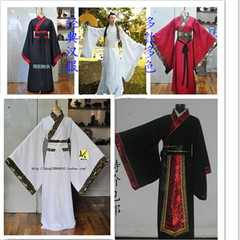 Male costume costume Hanfu Qin three Han Minister of spring and autumn and Warring States period costumes of ancient courtiers robes L Song Ju