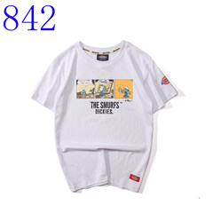 Harajuku lovers summer wind students military training class wear short sleeved sweater BF hip hop tide brand size loose T-shirt S 842 white
