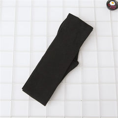 The summer show thin socks female Japanese slip cotton stockings stockings female students, wind long barrel Thigh High Socks Size 35-44 (flat) black
