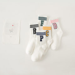 High cotton socks female cotton in South Korea and Japanese socks socks socks stockings thin summer sports Size 35-44 A160