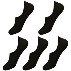 Men's socks deodorant sweat tube socks in winter winter, 10 pairs of black stockings wholesale cotton Size 35-44 Invisibility: 10 pairs of black